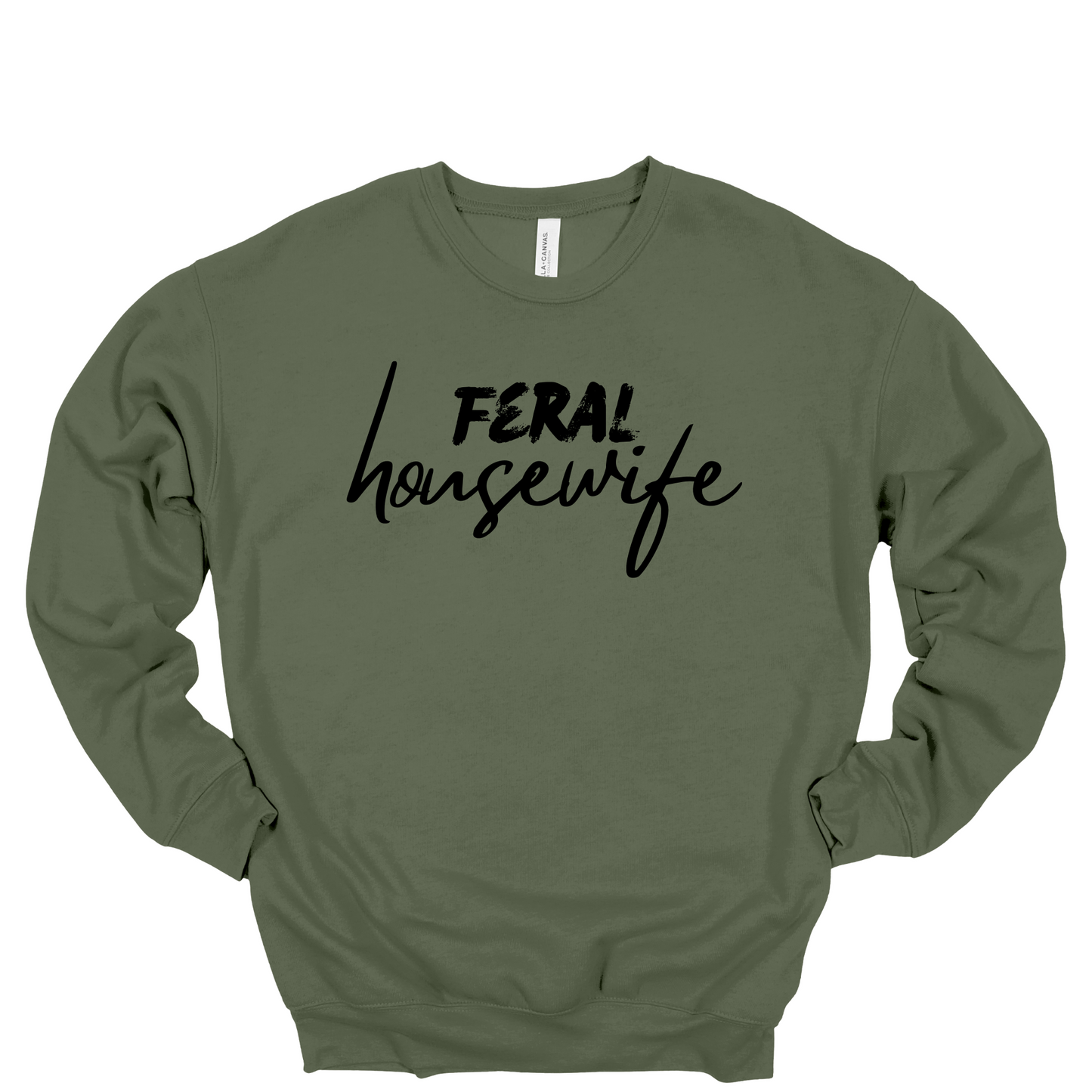 Feral Housewife Crewneck Sweatshirt