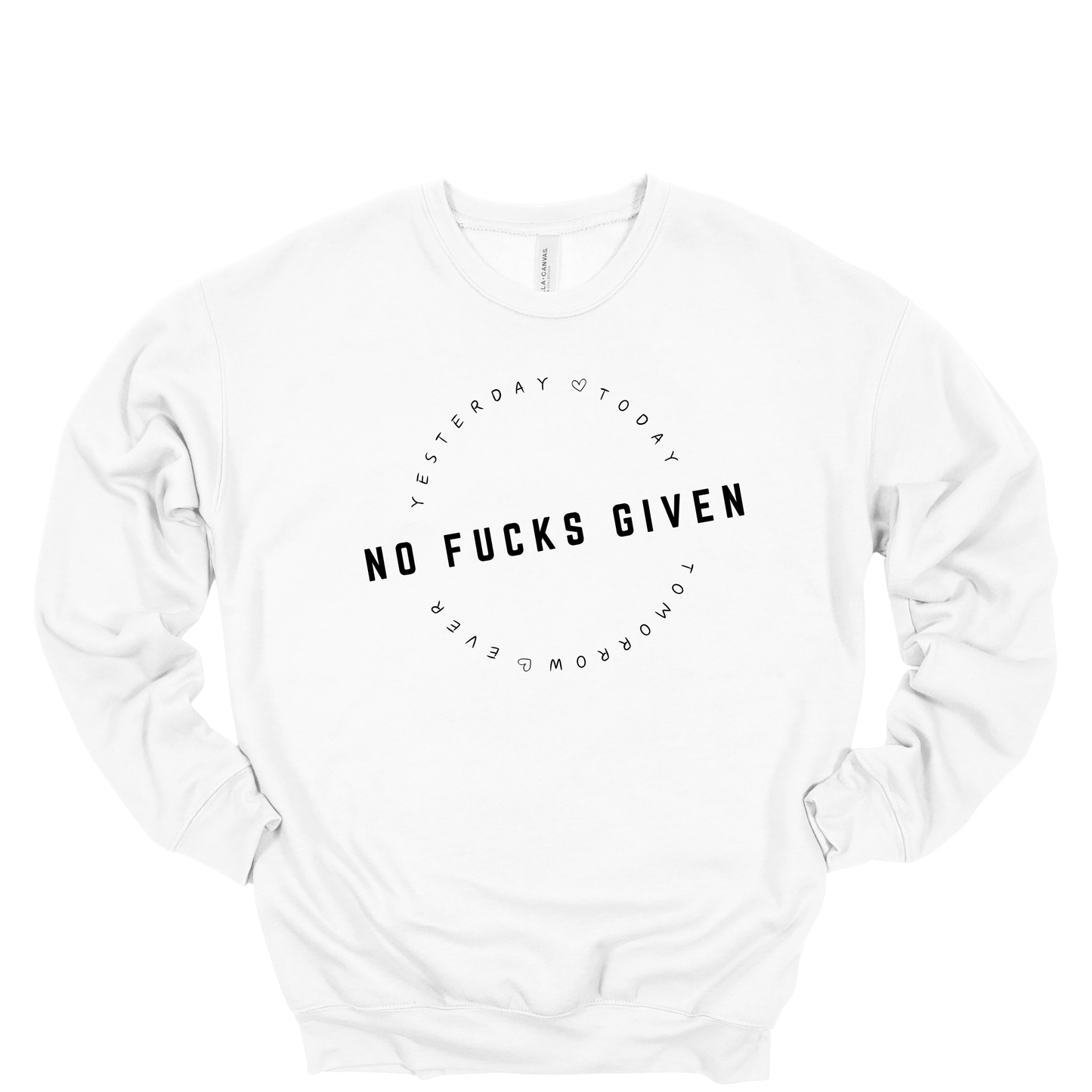 No Fucks Given Crewneck Sweatshirt