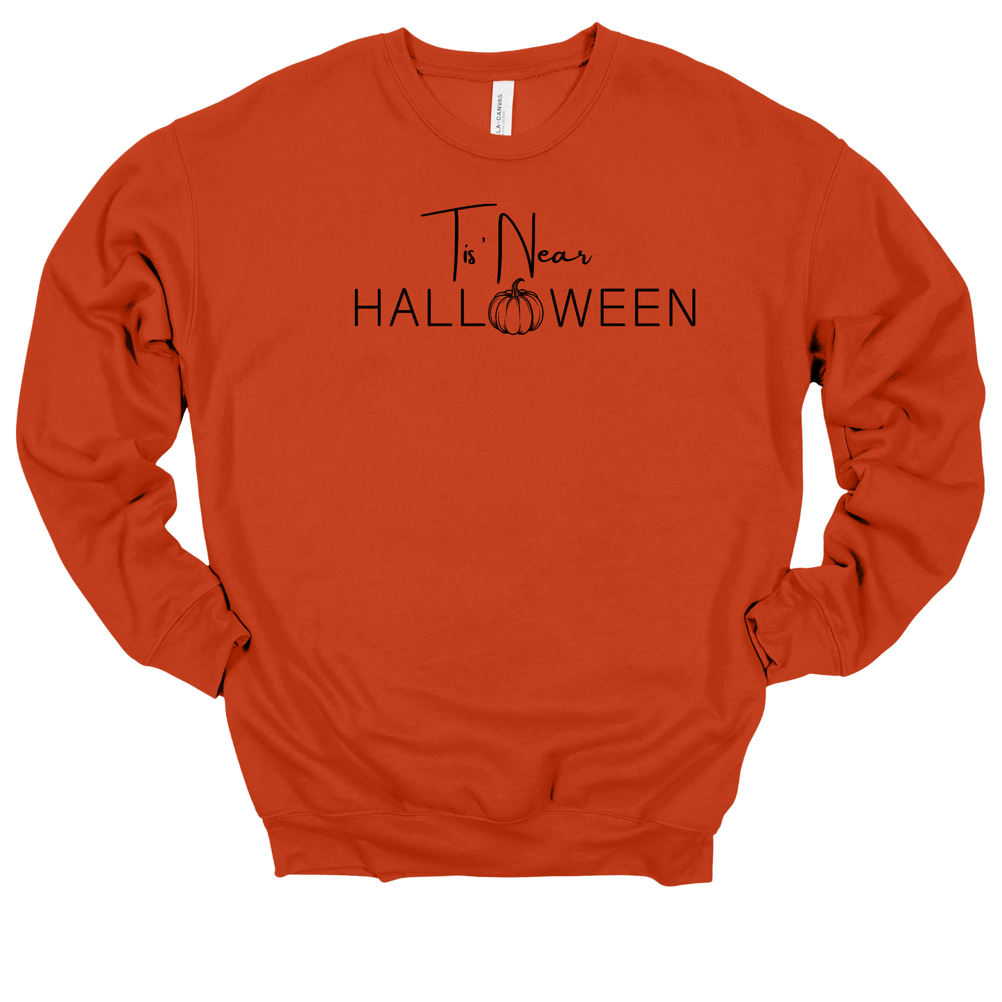 Tis Near Halloween Crewneck Sweatshirt