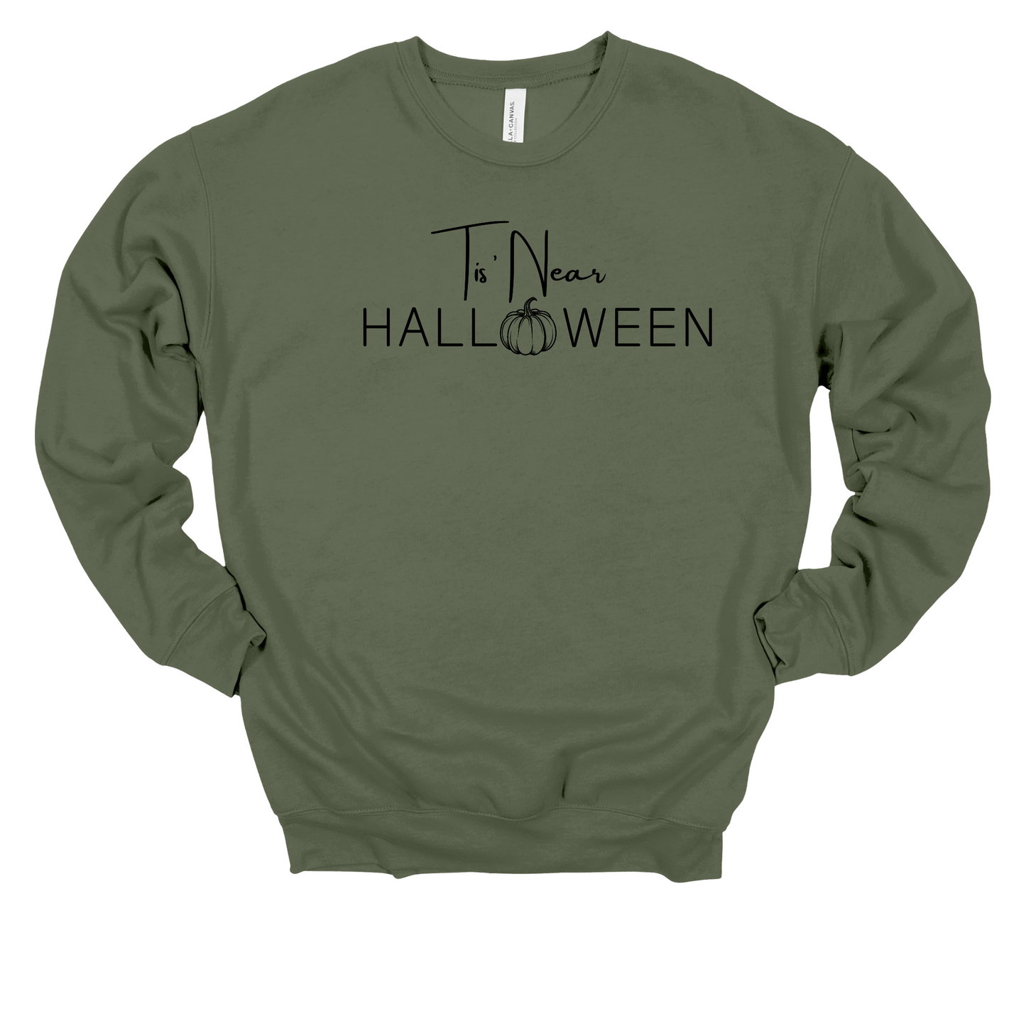Tis Near Halloween Crewneck Sweatshirt