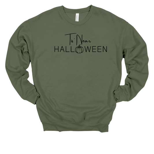 Tis Near Halloween Crewneck Sweatshirt