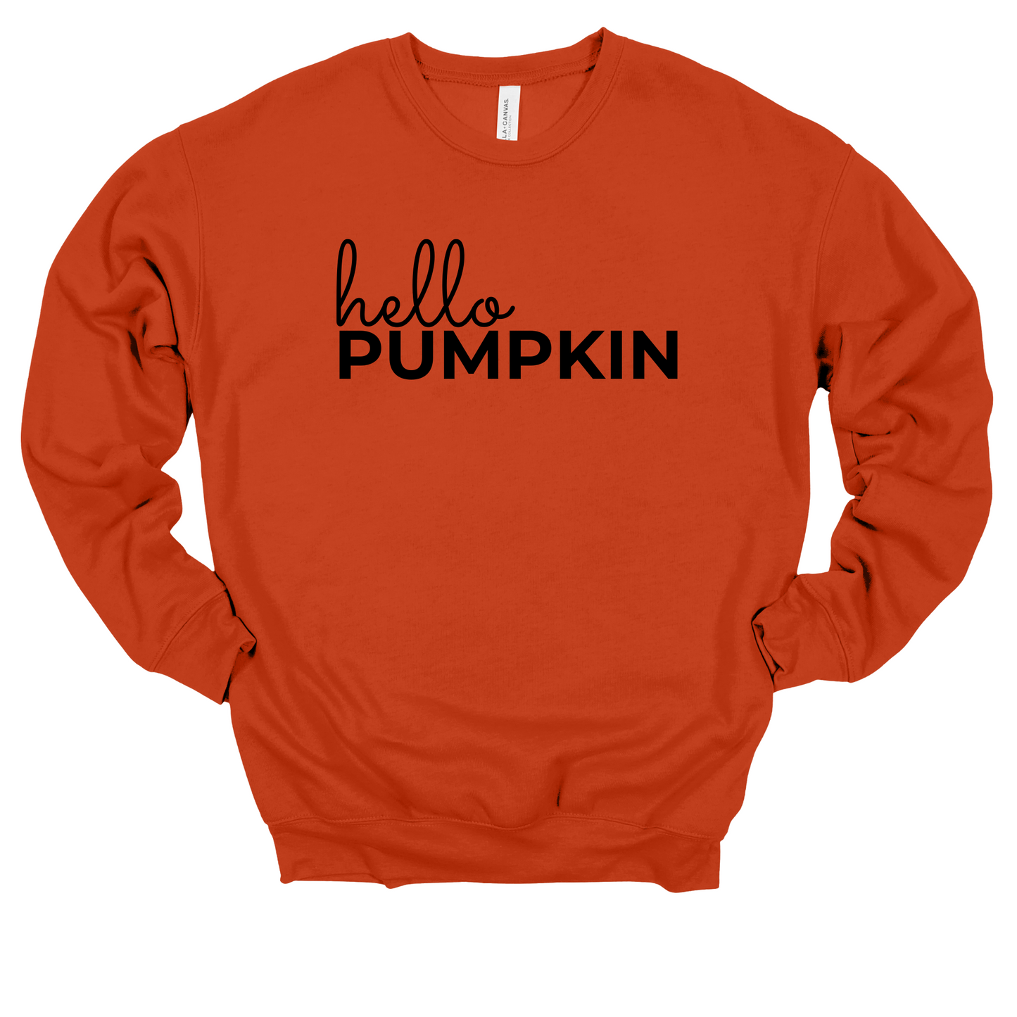 Hello Pumpkin Crewneck Sweatshirt